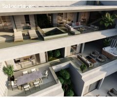 Apartamento planta baja de 2+1 dormitorios y 3 baños con jardín. Casares