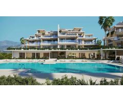 Apartamento planta baja de 2 dormitorios y 2 baños con vistas al mar. La Resina, Estepona
