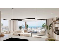 Apartamento planta baja de 2 dormitorios y 2 baños con vistas al mar. La Resina, Estepona