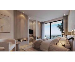 Apartamento planta baja de 2 dormitorios y 2 baños con vistas al mar. La Resina, Estepona