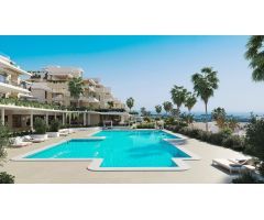 Apartamento planta baja de 3 dormitorios y 2 baños con vistas al mar. La Resina, Estepona