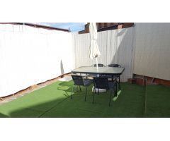 Atico con patio y solarium de 35m2
