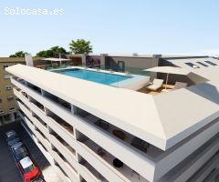 obra nueva en calle Mallorca , con garaje , piscina y  zona chill out