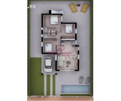 VILLAS DE OBRA NUEVA EN LOS ALCAZARES