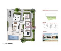 VILLAS DE OBRA NUEVA EN ALTAONA GOLF RESORT, MURCIA