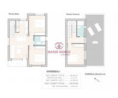 VILLAS DE OBRA NUEVA EN ROJALES
