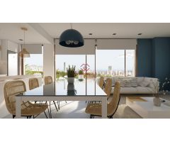 COMPLEJO RESIDENCIAL DE OBRA NUEVA EN FINESTRAT CON VISTAS AL MAR