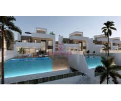 VILLAS DE LUJO DE OBRA NUEVA EN FINESTRAT CON VISTAS AL MAR