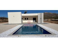 VILLA DE OBRA NUEVA EN HONDÓN DE LAS NIEVES