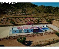 VILLA DE OBRA NUEVA EN HONDÓN DE LAS NIEVES