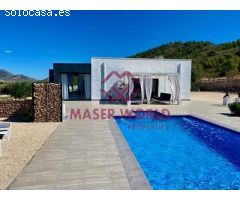 VILLA DE OBRA NUEVA EN HONDÓN DE LAS NIEVES