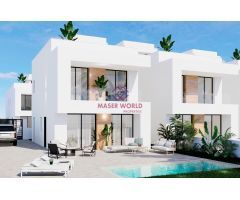 VILLAS PAREADAS DE OBRA NUEVA EN LA ZENIA