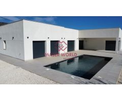 VILLAS DE OBRA NUEVA EN PINOSO