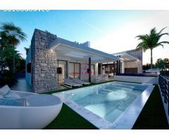 VILLAS DE OBRA NUEVA EN COMPLEJO PRIVADO EN LA PROVINCIA DE MURCIA