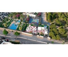 COMPLEJO RESIDENCIAL DE OBRA NUEVA EN FINESTRAT CON VISTAS AL MAR