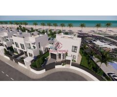 Villas de lujo de nueva construcción frente al mar en Los Alcázares