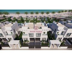 Villas de lujo de nueva construcción frente al mar en Los Alcázares