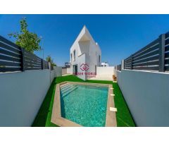 VILLA PAREADA DE NUEVA CONSTRUCCIÓN EN BENIJOFAR