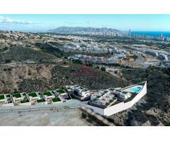 Viviendas de obra nueva con vistas panorámicas en Finestrat-Benidorm
