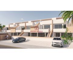 Bungalows de nueva construcción en Pilar de la Horadada, cerca de la playa y del centro de la ciudad