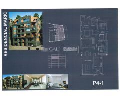 PISO EN VENTA EN ZONA RESIDENCIAL DE NUEVA CONSTRUCCIÓN DE TRES HABITACIONES CON TERRAZA