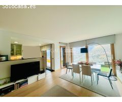PISO EN PLANTA BAJA EN ESCALDES, CON SOL Y VISTAS. INCLUYE 2 PARKING Y TRASTERO