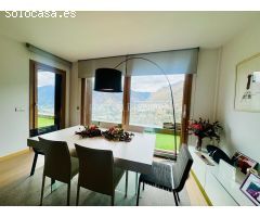 PISO EN PLANTA BAJA EN ESCALDES, CON SOL Y VISTAS. INCLUYE 2 PARKING Y TRASTERO