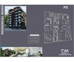 ESPECTACULAR ÁTICO EN VENTA EN ZONA RESIDENCIAL NUEVA CONSTRUCCIÓN DE TRES HABITACIONES CON TERRAZA