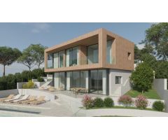 Proyecto de villa de lujo en costa de la calma