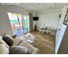 Apartamento reformado en primera línea con vistas al mar en Patalavaca