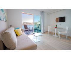 Coqueto apartamento con vistas infinitas al mar en Patalavaca