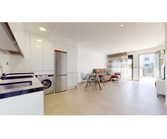 Villa en planta baja semiadosada en Lo Romero Golf, Pilar de la Horadada
