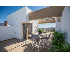 Casas adosadas de nueva construcción en venta en La Cala Golf Resort  en Mijas con Solárium y vistas