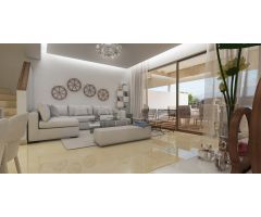 Casas adosadas de nueva construcción en venta en La Cala Golf Resort  en Mijas con Solárium y vistas