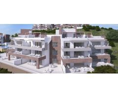 Nuevos apartamentos en venta sobre plano de 2 y 3 dormitorios y áticos en La Cala Resort, Mijas Cost