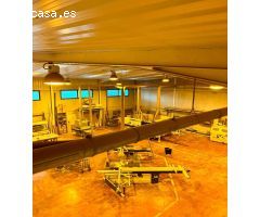 MAGNÍFICA NAVE INDUSTRIAL SITUADA EN EL POLIGONO DE LA CATALANA CON AMPLIAS SUPERFICIES !!!
