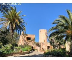 Carismático molino mallorquín de 1920 con vistas al mar