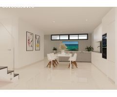 VILLAS DE OBRA NUEVA EN FINESTRAT CON VISTAS AL MAR