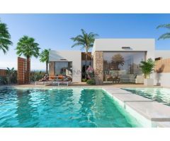 Villas de obra nueva en Los Alcázares