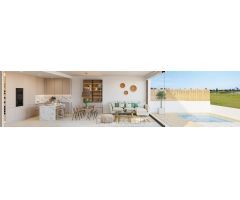 Villas de obra nueva en Los Alcázares