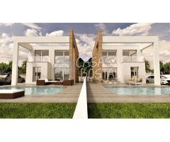 2 VILLAS DE OBRA NUEVA EN TORREVIEJA
