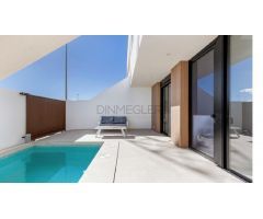 Bungalows de Obra Nueva con Piscina Privada en Santiago de la Ribera