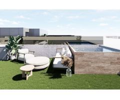 Apartamentos de obra nueva en Pilar de la Horadada con jacuzzi privado