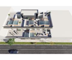 Apartamentos de obra nueva en Pilar de la Horadada con jacuzzi privado