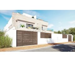 Villas modernas de nueva construcción en venta en San Pedro del Pinatar cerca de la playa