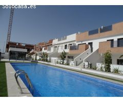 Bungalows de Obra Nueva con Solárium o Jardín en Pilar de la Horadada
