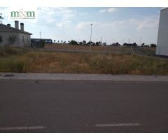 se vende parcela urbana en Moriscos, vallada y con todos los servicios