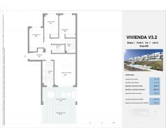 Bajo con terraza 34 m2 con 2 plazas de garaje y trastero en Benalmádena