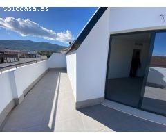 ático con terraza 53.82m2 SUR y solárium 30m2, con trastero y garaje