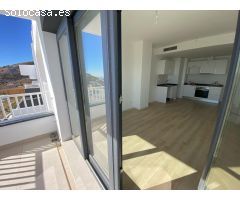 Piso con terraza SUR  6.3 m2 con vista al Mar, con 2 plazas de garaje y trastero
